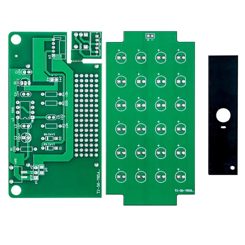 Diy Electronics Table - AS95-NE555 LED調光テーブルランプキット PWM回路組立 DIYはんだ付け練習組立 DIY電子キット