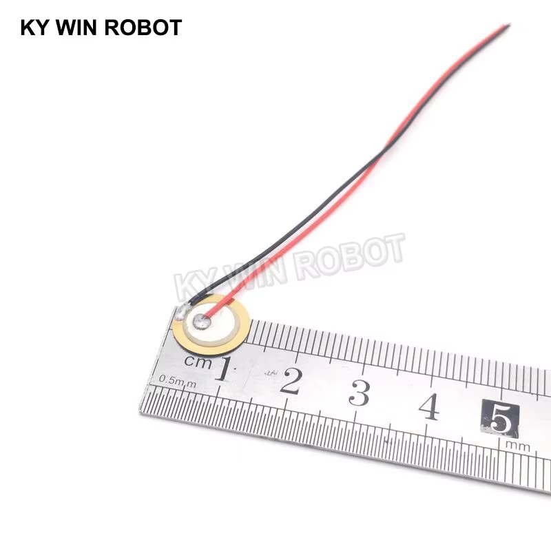 Diy In Electronics - 10 個圧電ピエゾセラミックウエハープレート直径 12 ミリメートルブザースピーカー IC 電子部品