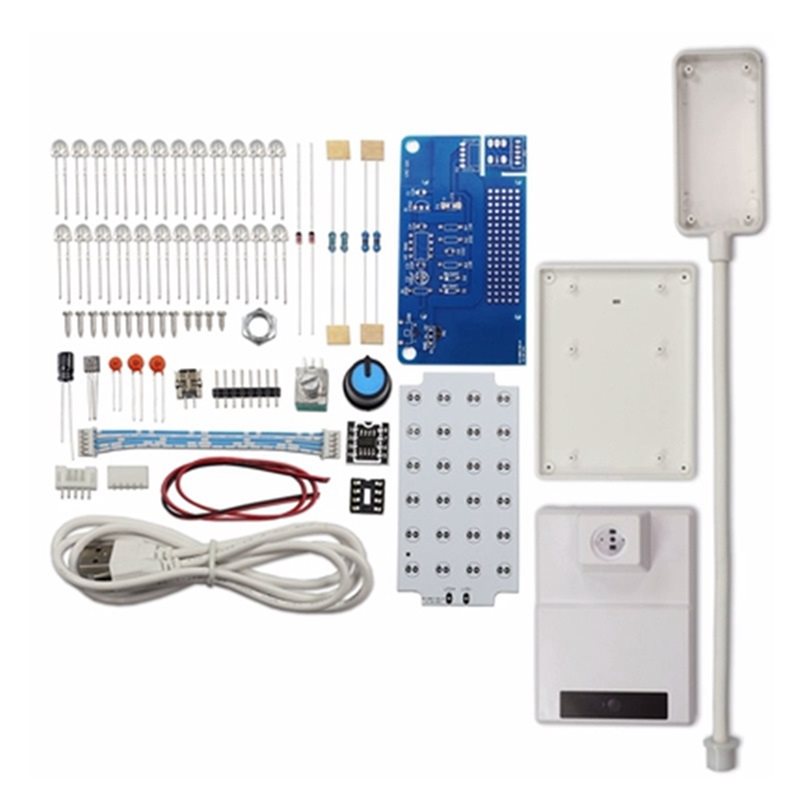 Diy Electronics Table - A23F-NE555 LED調光テーブルランプキット PWM回路 DIYはんだ付け組み立て DIY電子キット 8.5W