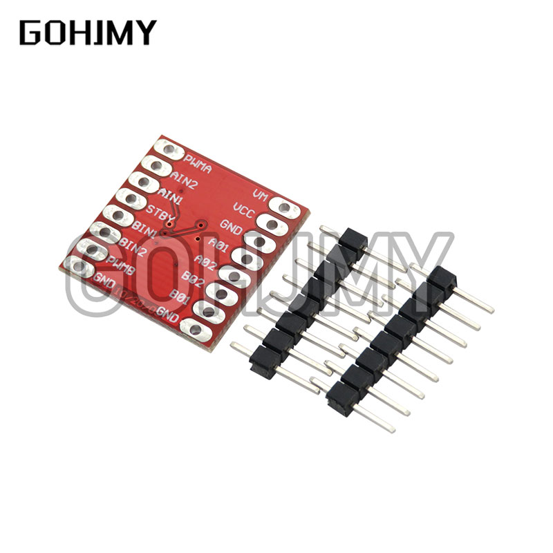 L298N Motor Driver - TB6612 DRV8833 デュアルモータードライバー 1A TB6612FNG Arduino