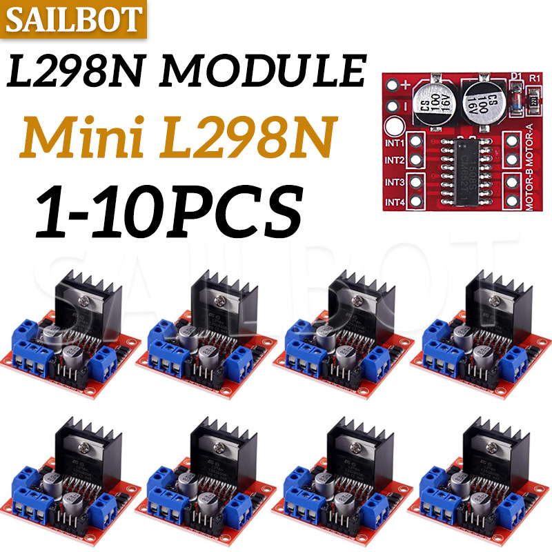 L298N Motor Driver - 1/5/10 個 L298N DC モータードライバー MX1508