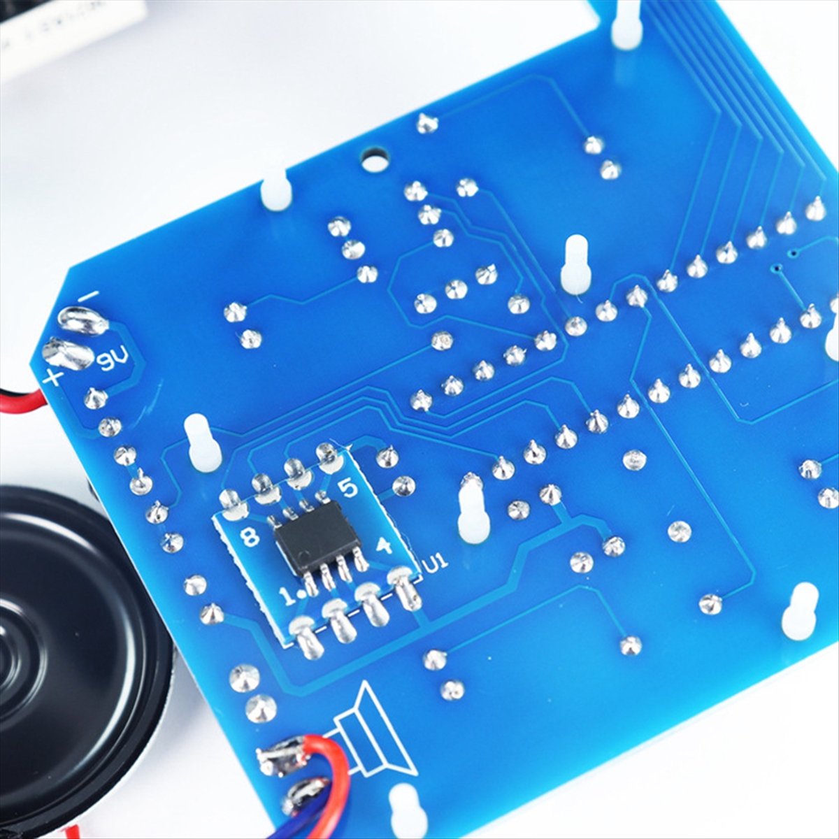 Diy Electronics Game - SWXF DC 9V 記憶力トレーニングゲームマシン作成キット 面白いLED電子キット 記憶力トレーニングDIYキット