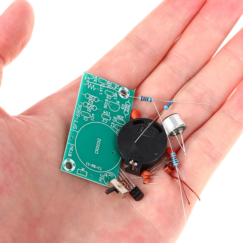 Diy Electronics Set - * * ホットセール FMステレオラジオ送信機DIYキット マイク付き DC