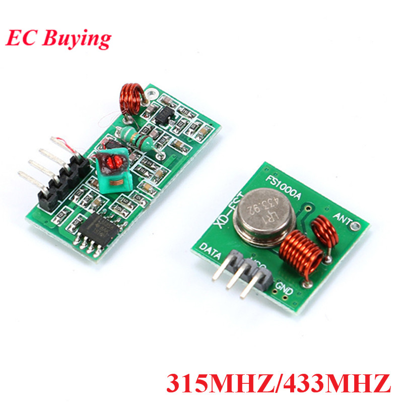 Diy Electronics India - 315mhz 433mhz RF 送信機および受信機モジュール Arduino/ARM/MCU WL