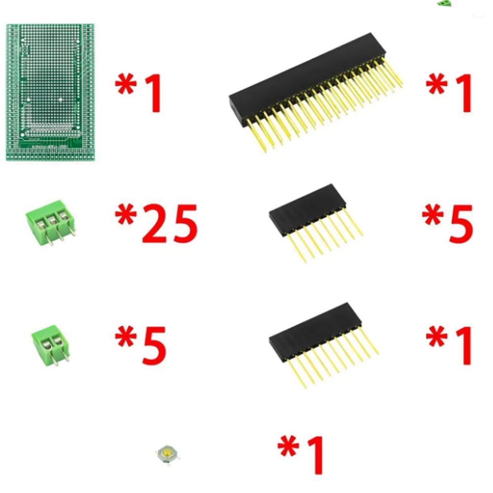 Arduino MEGA2560 R3用端子台付き両面PCB - Arduino Diy Electronics のレビューと価格