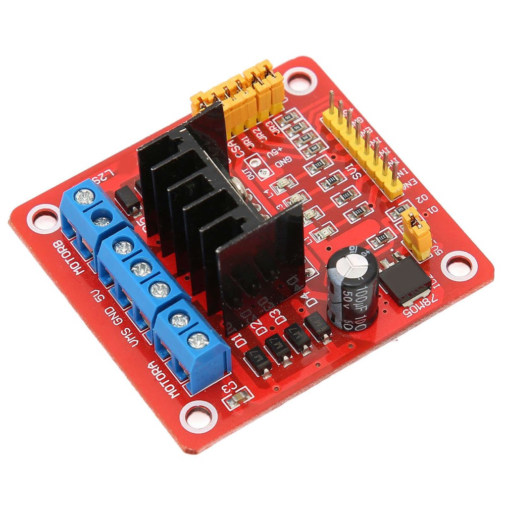 L298N ステッピングモータードライバーモジュール 5V- - L298N Motor Driver のレビューと価格