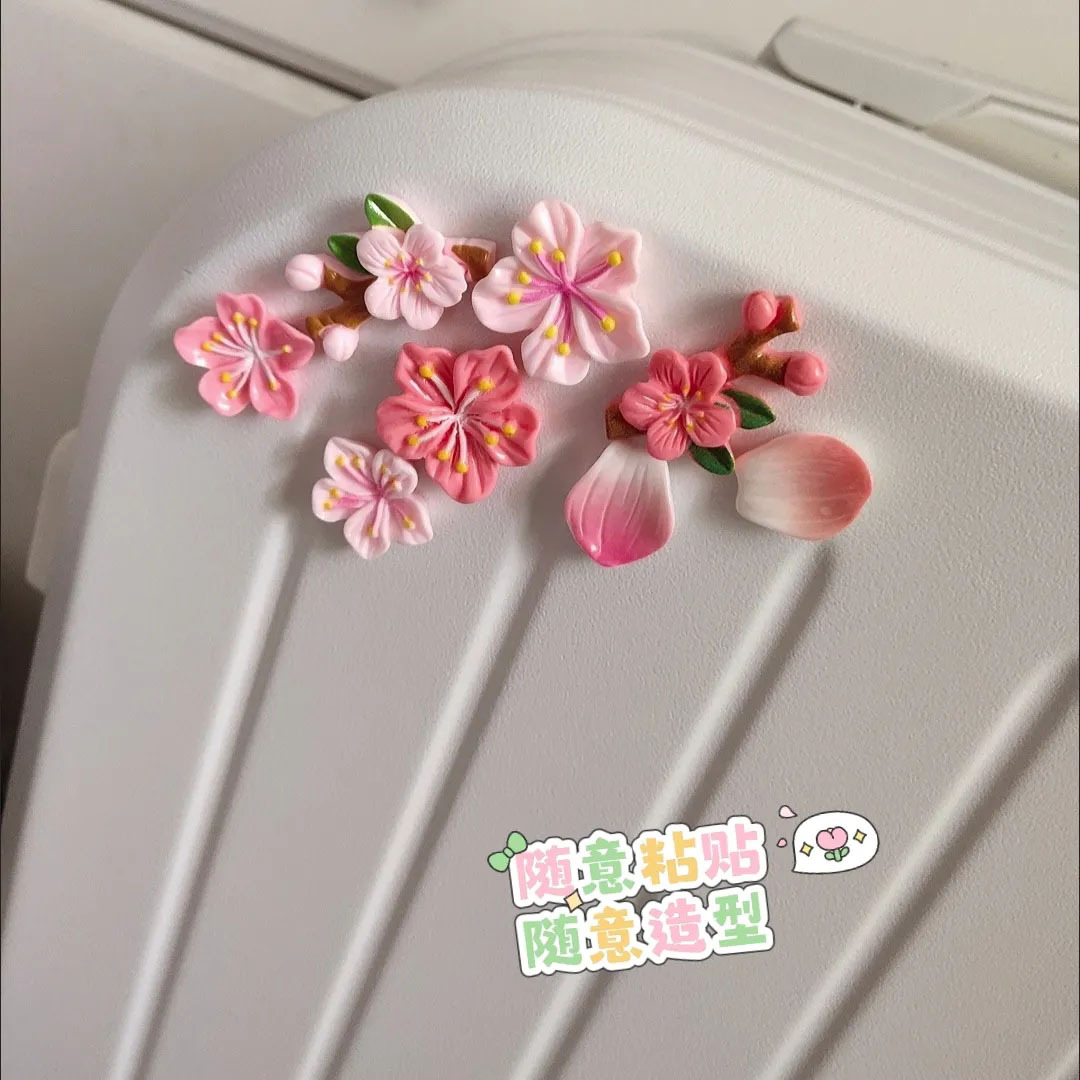 桃の花のカーデカール DIY 3Dステッカー 電気自動車 バ - Diy Electric Car のレビューと価格