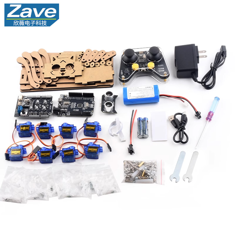 スマートプログラミング＆開発ロボット、四足歩行バイオニックメ - Diy Electronics India のレビューと価格