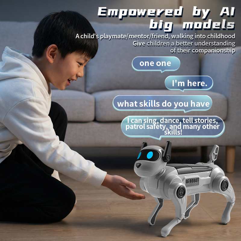 子供向け電子玩具 AIロボット スマートドッグ しゃべる音声 - Diy In Electronics のレビューと価格