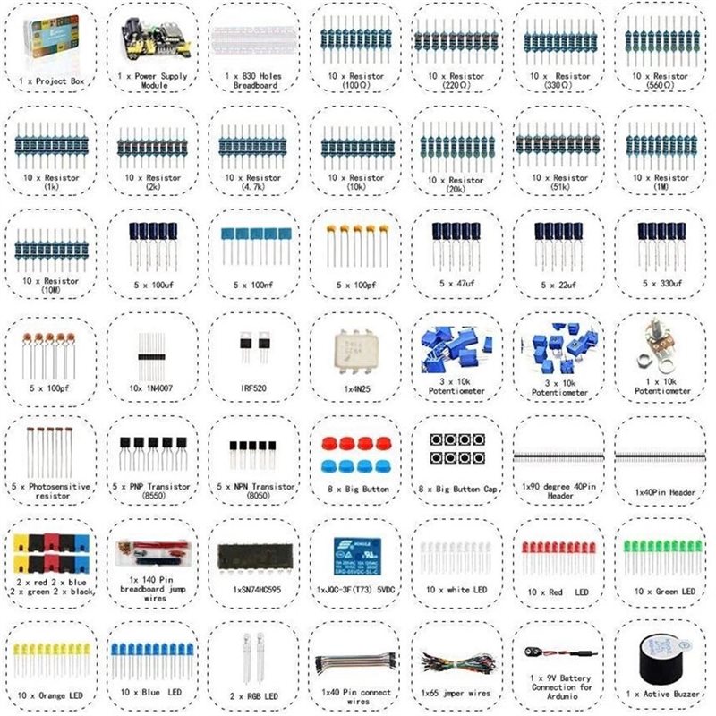 新デザイン~ Arduino UNO R3開発ボード用電子部 - Arduino Diy Electronics のレビューと価格