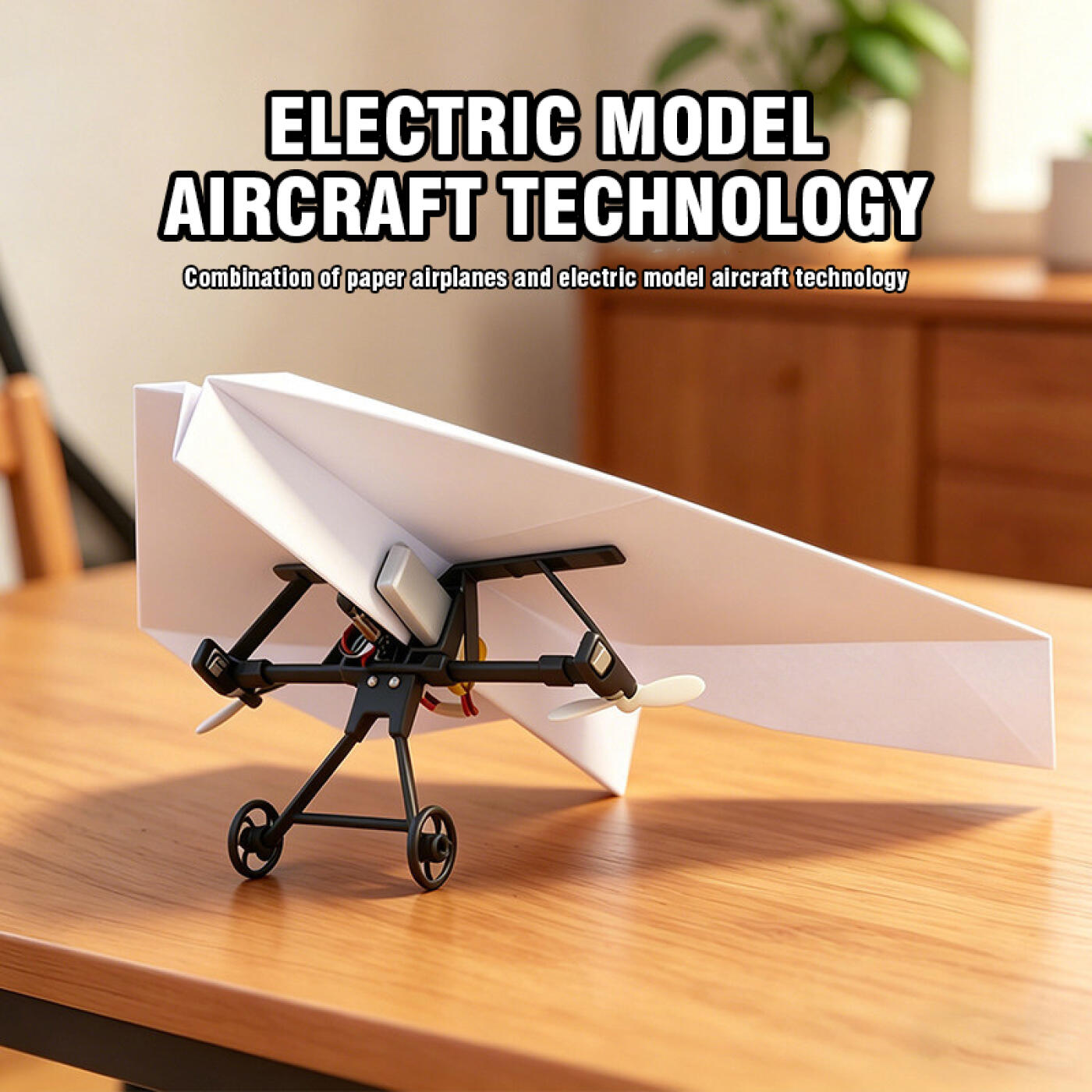 リモコン紙飛行機 電動パワーキット DIY 折りたたみ式 長 - Diy Electronics India のレビューと価格