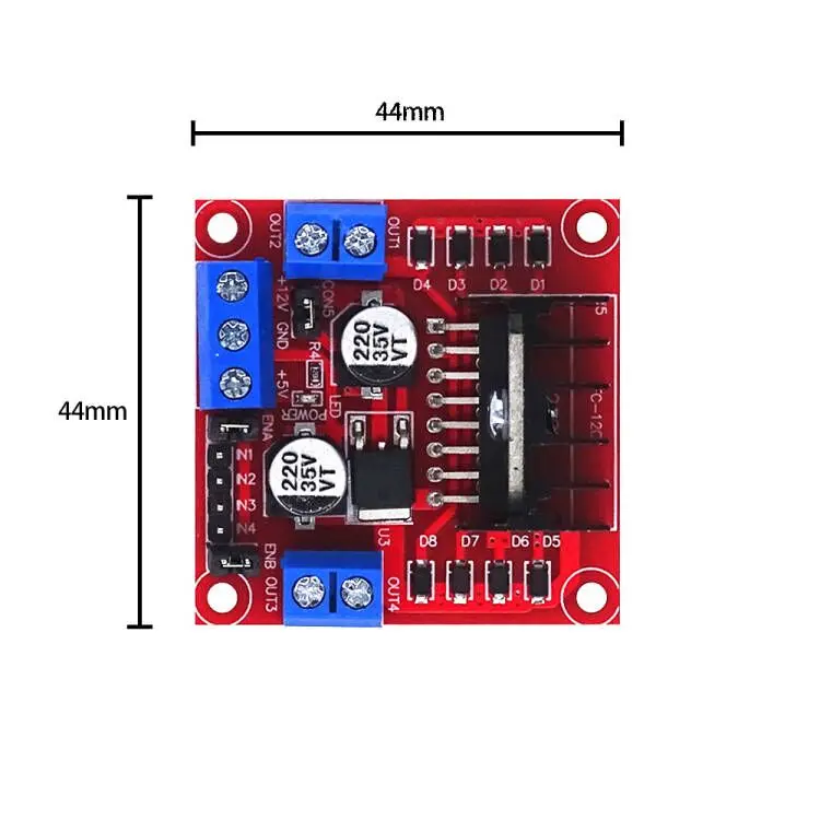 L298N モジュールモータードライバーコントローラーボード - L298N Motor Driver のレビューと価格