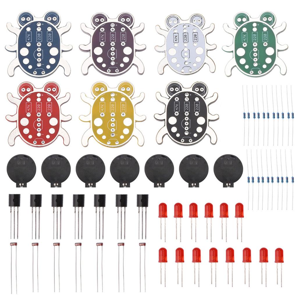 ウィービルアイ感光性LED DIY電子キット 初心者向けの興 - Interesting Diy Electronics Projects のレビューと価格
