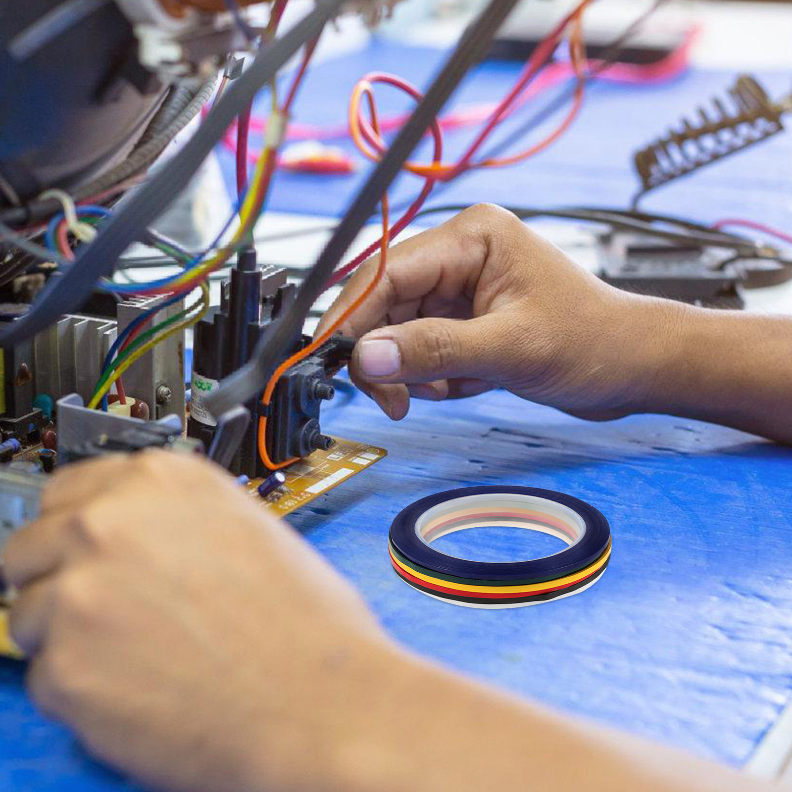 6巻入り絶縁テープ ペットポリエステルマスキングテープ 衣類 - Diy In Electronics のレビューと価格