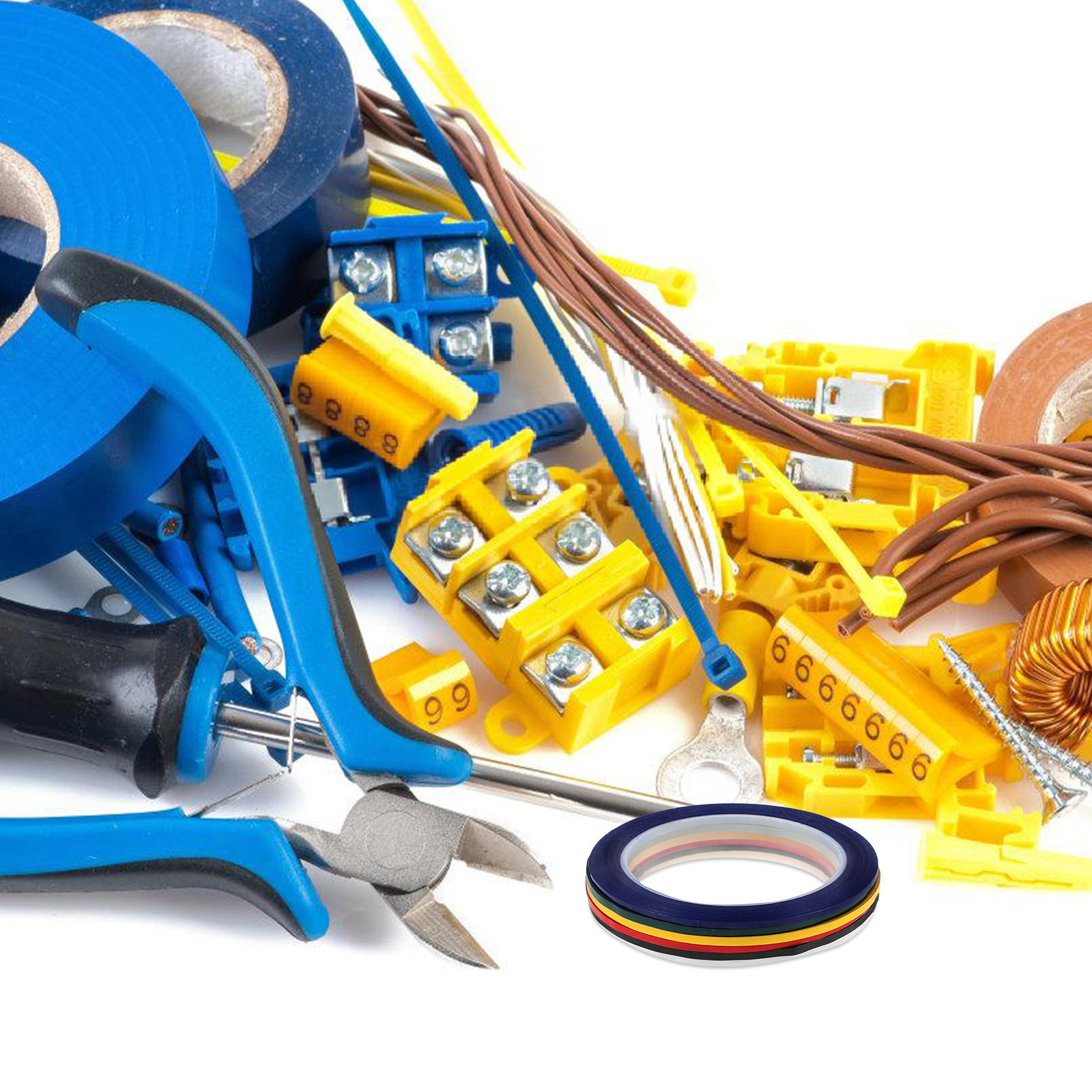 6巻入り絶縁テープ ペットポリエステルマスキングテープ 衣類 - Diy In Electronics のレビューと価格