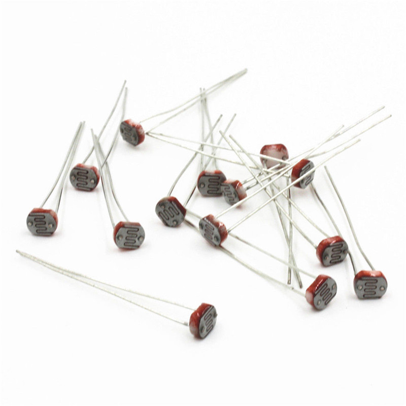 30 個 5mm フォトレジスタ LDR CDS GL551 - Arduino Diy Electronics のレビューと価格