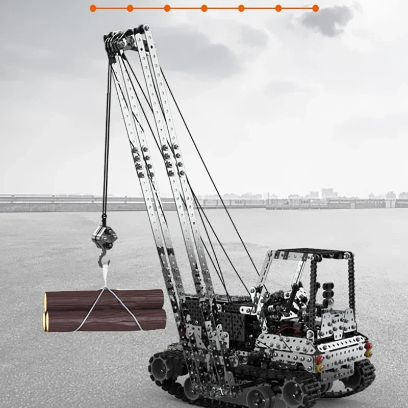 DIYメタルRCクレーン電動ホイストトラックカー2.4G 1 - Diy Electric Car のレビューと価格
