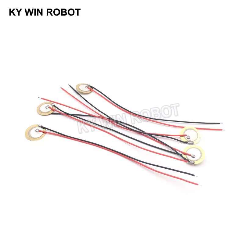 10 個圧電ピエゾセラミックウエハープレート直径 12 ミリ - Diy In Electronics のレビューと価格