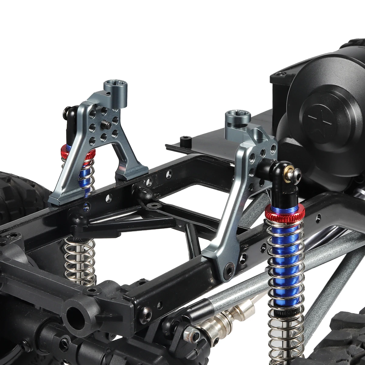 RCクローラー車用アルミフロントリアショックマウントタワー, - Diy Electric Car のレビューと価格