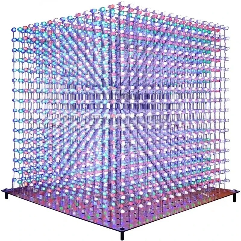3 D16mini ライトキューブキット 16x16x16  - Diy In Electronics のレビューと価格