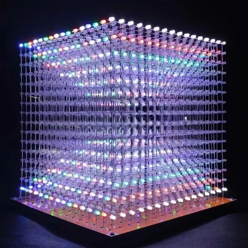 3 D16mini ライトキューブキット 16x16x16  - Diy In Electronics のレビューと価格