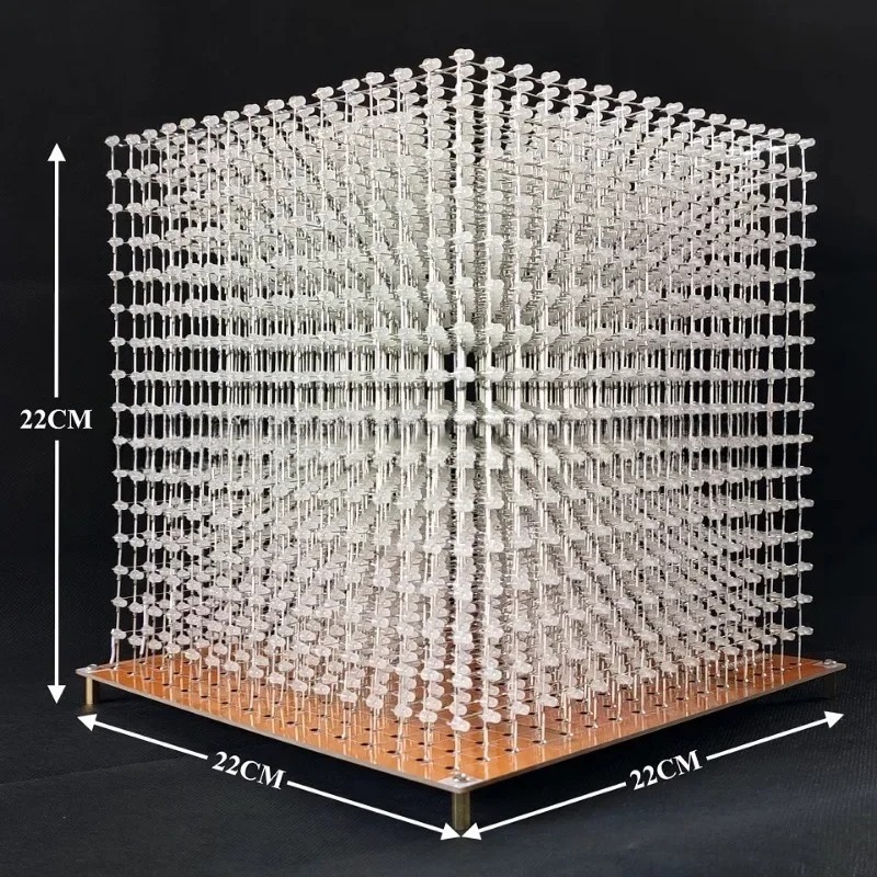 3 D16mini ライトキューブキット 16x16x16  - Diy In Electronics のレビューと価格