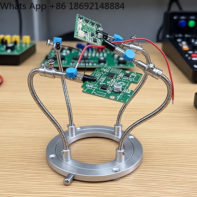 ホースアリゲータークリップ、PCB溶接回転ブラケット、電子D - Diy Electronics Table のレビューと価格