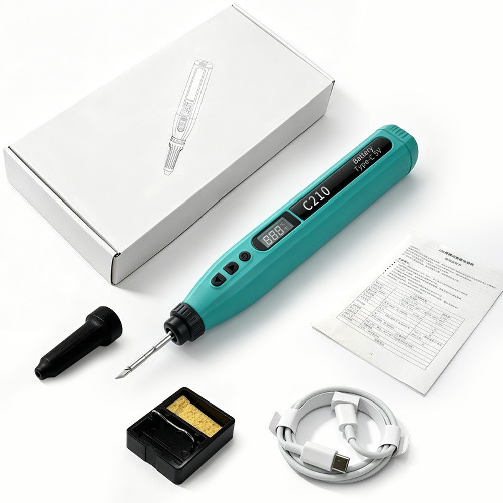 スマートデジタルUSBはんだごてセットポータブルワイヤレスデ - Useful Diy Electronics のレビューと価格