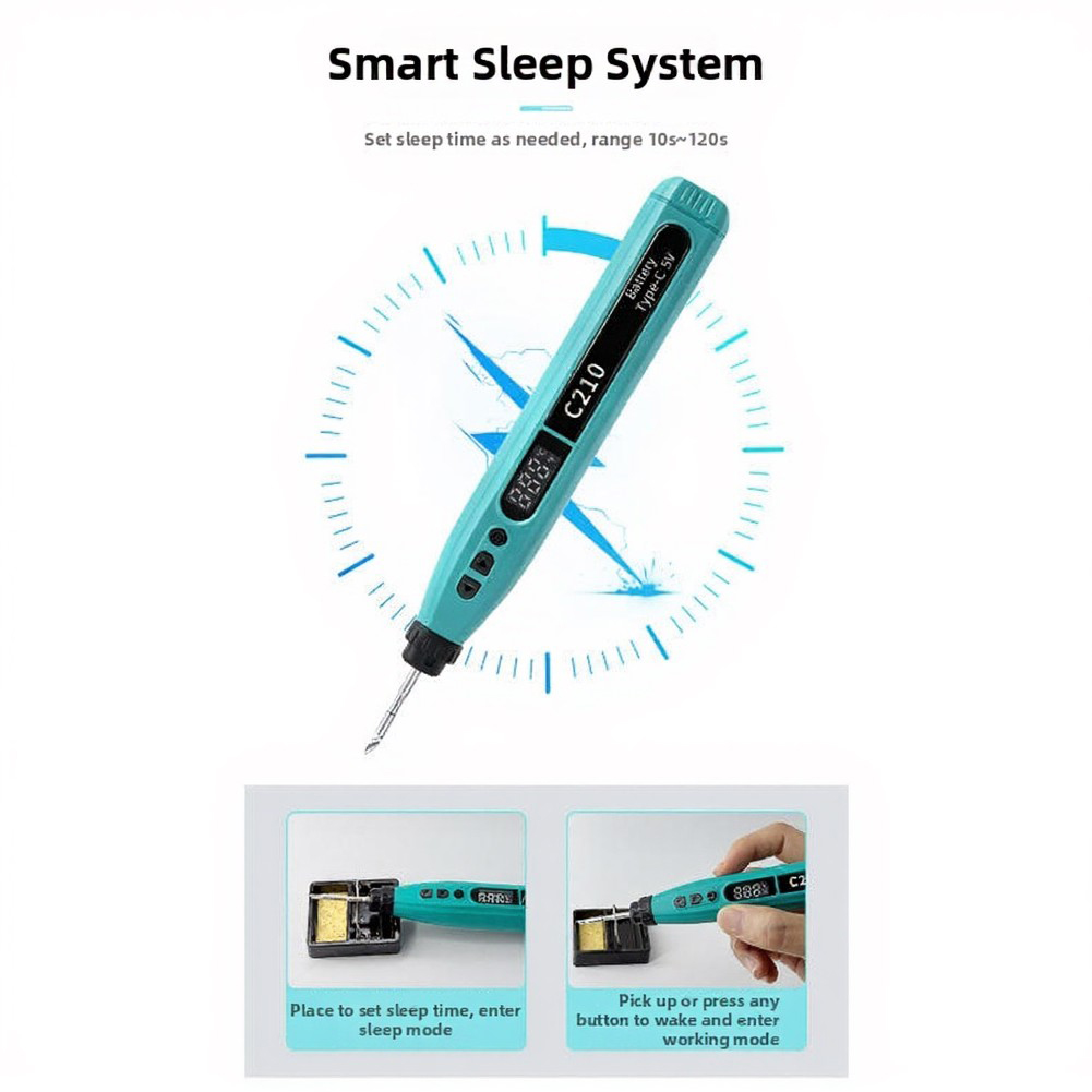 スマートデジタルUSBはんだごてセットポータブルワイヤレスデ - Useful Diy Electronics のレビューと価格
