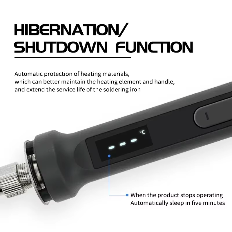 100Wデジタルはんだごてキット、温度調整可能な電気溶接ツー - Soldering Iron Kit のレビューと価格
