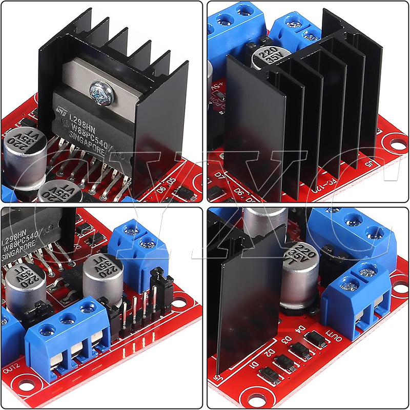 1-10 個 L298N ステッピングモータードライバーコン - L298N Motor Driver のレビューと価格