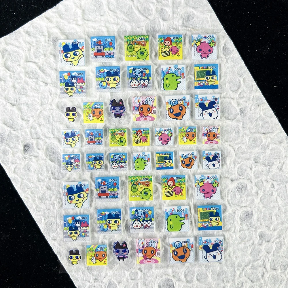 かわいいゲーム進化電子ペットステッカーネイルアートかわいい動 - Diy In Electronics のレビューと価格
