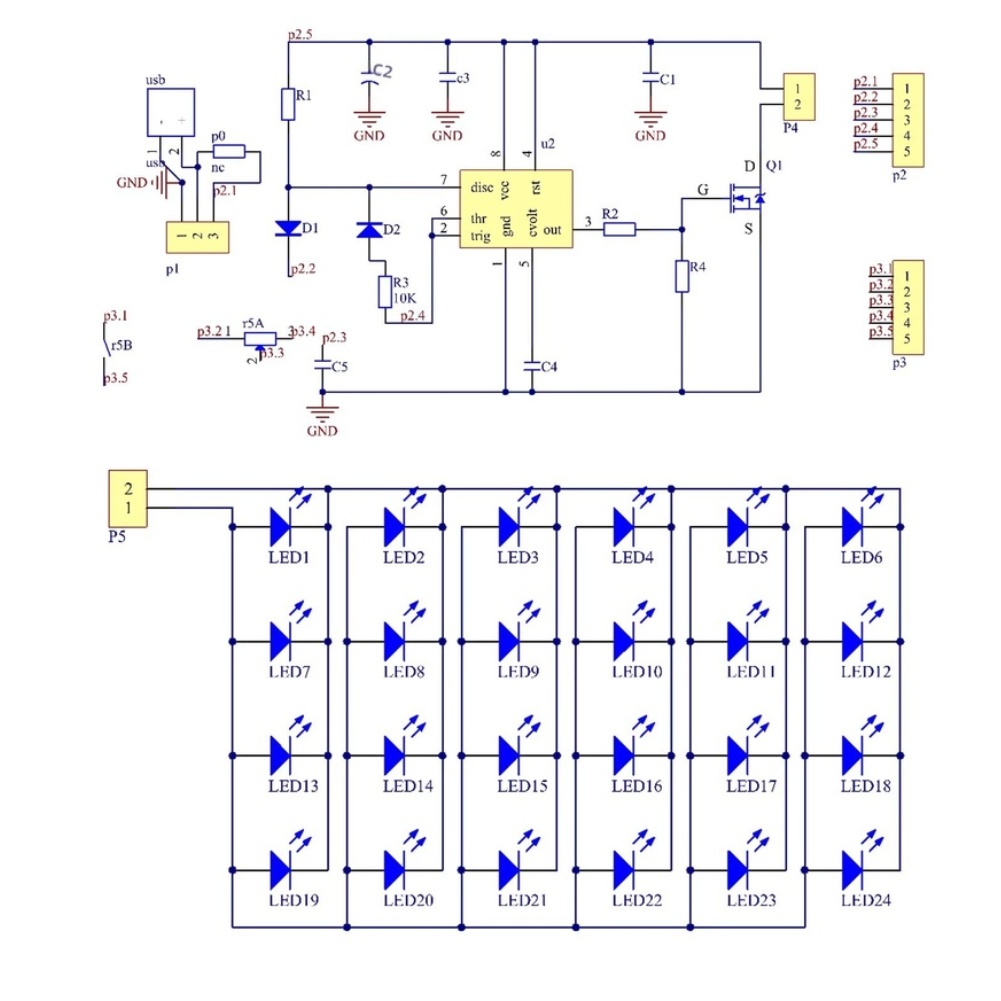 NE555 PWM LEDデスクランプ DIYはんだ付けキッ - Diy Electronics Table のレビューと価格