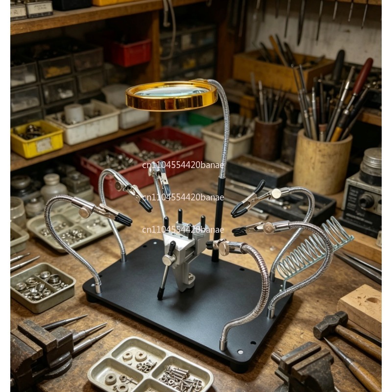 多機能溶接テーブル補助器具 PCB 回路基板固定電子修理拡大 - Diy Electronics Table のレビューと価格