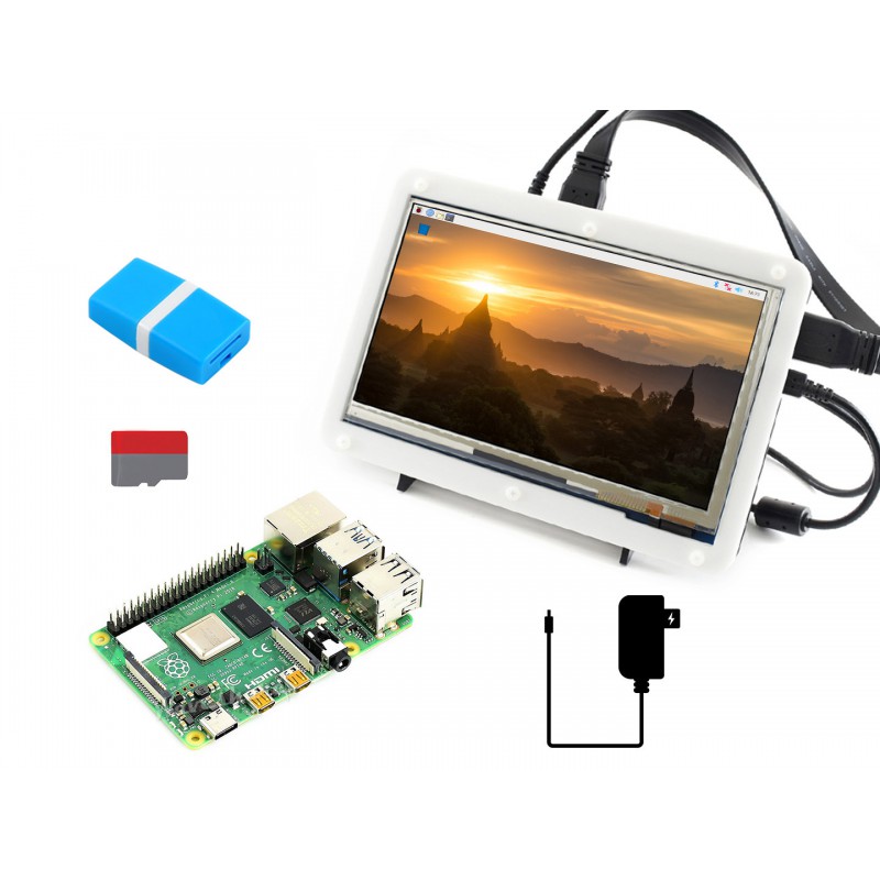 Raspberry Pi 4 Model B ディスプレイキ - Diy In Electronics のレビューと価格