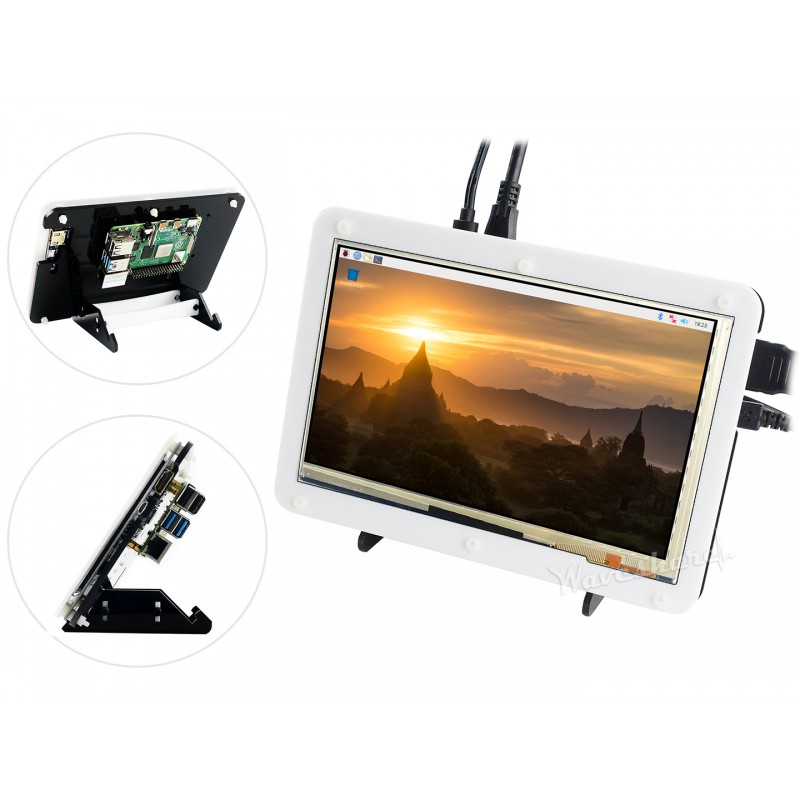 Raspberry Pi 4 Model B ディスプレイキ - Diy In Electronics のレビューと価格