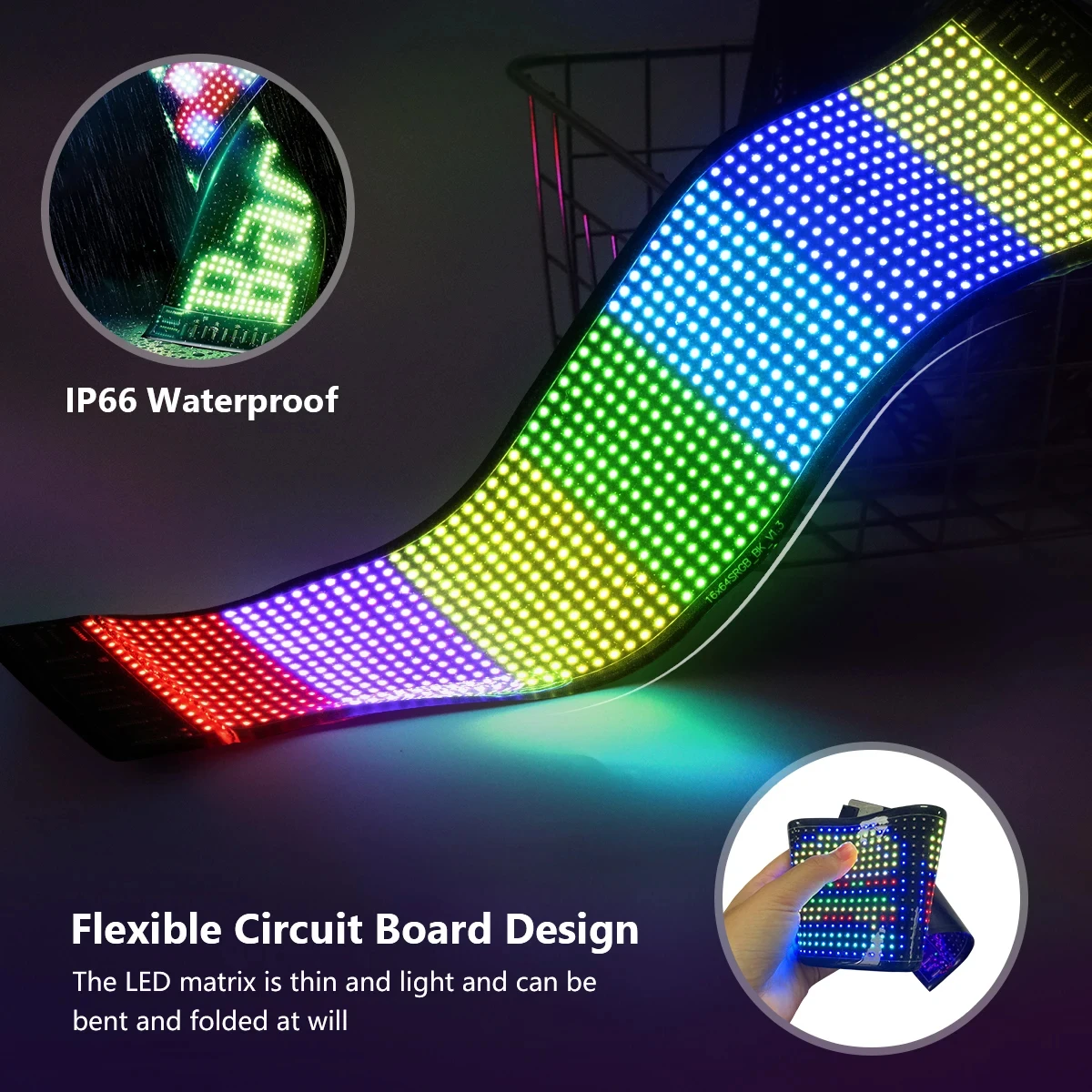 LED DIY マトリックスピクセルパネル LEDディスプレ - Diy Electric Car のレビューと価格