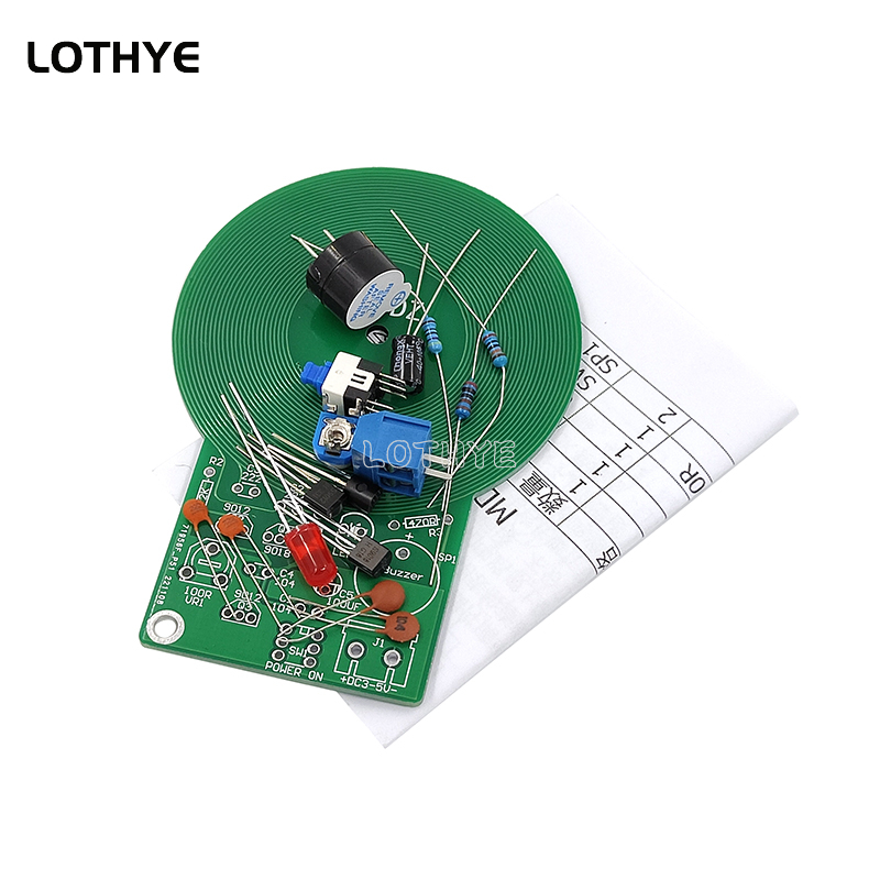 電圧変換キット,金属探知機,3〜5V,60mm非接触センサー - Diy Electronics Set のレビューと価格