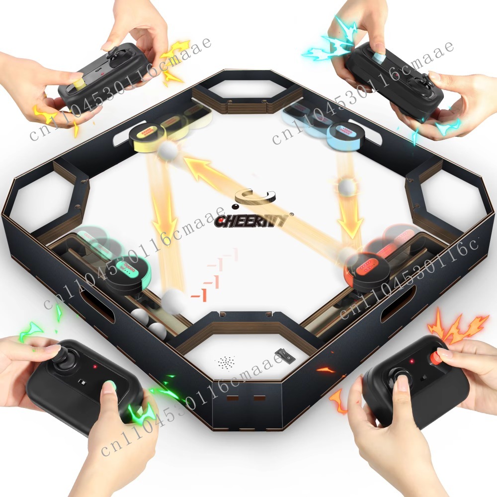 アーケードマルチプレイヤー対戦ジョイスティック付きエアホッケ - Diy Electronics Table のレビューと価格