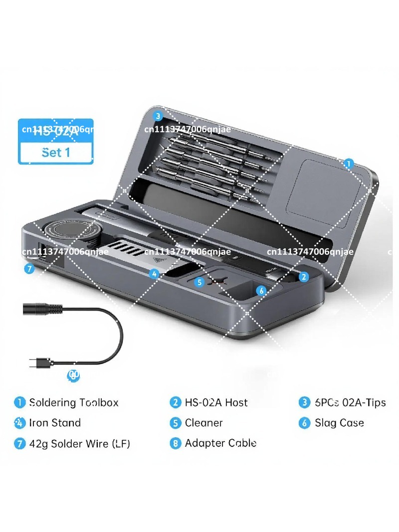 スマートはんだごてモバイルワークステーション（収納ボックス付 - Soldering Iron Kit のレビューと価格