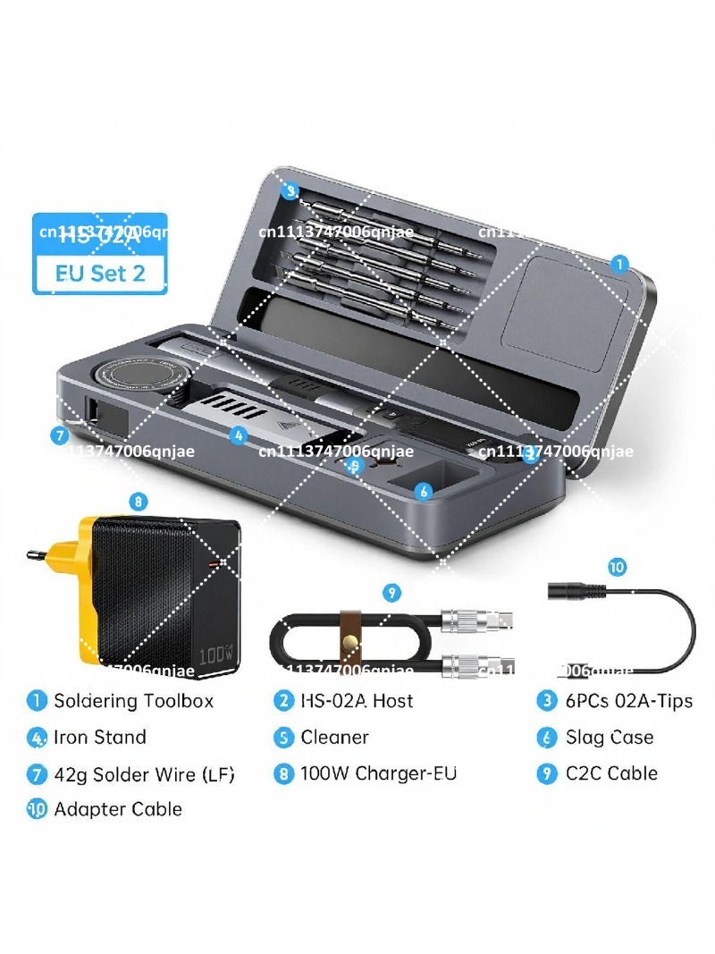 スマートはんだごてモバイルワークステーション（収納ボックス付 - Soldering Iron Kit のレビューと価格