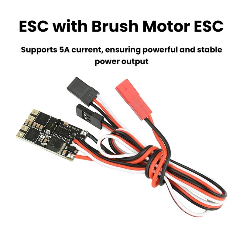 -[No.68] ブラシ付きESCマイクロ5A RC電動スピ - Diy Electric Car のレビューと価格