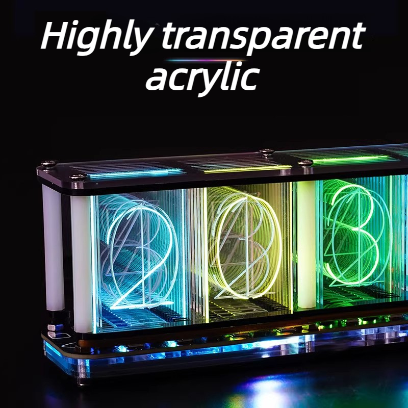 グローチューブ時計キット DIY 電子デジタル時計 ルーズパ - Diy Electronics Table のレビューと価格