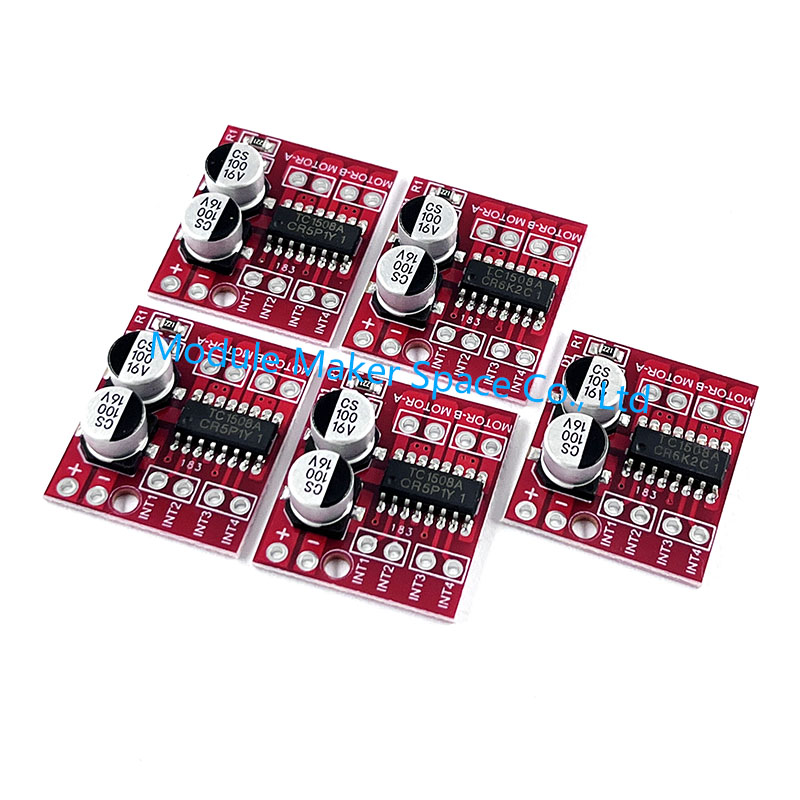1/5/10 個 MX1508 DC モータードライバーモジ - L298N Motor Driver のレビューと価格