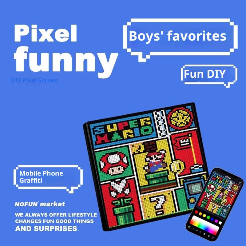 DIYピクセルスクリーン カスタム電子ピクセルスクリーン 彼 - Diy Electronics Table のレビューと価格