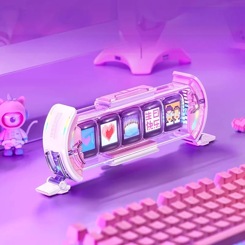 DIY 電子フィギュアクリエイティブ蛍光管時計飾りゲームルー - Diy Electronics Table のレビューと価格