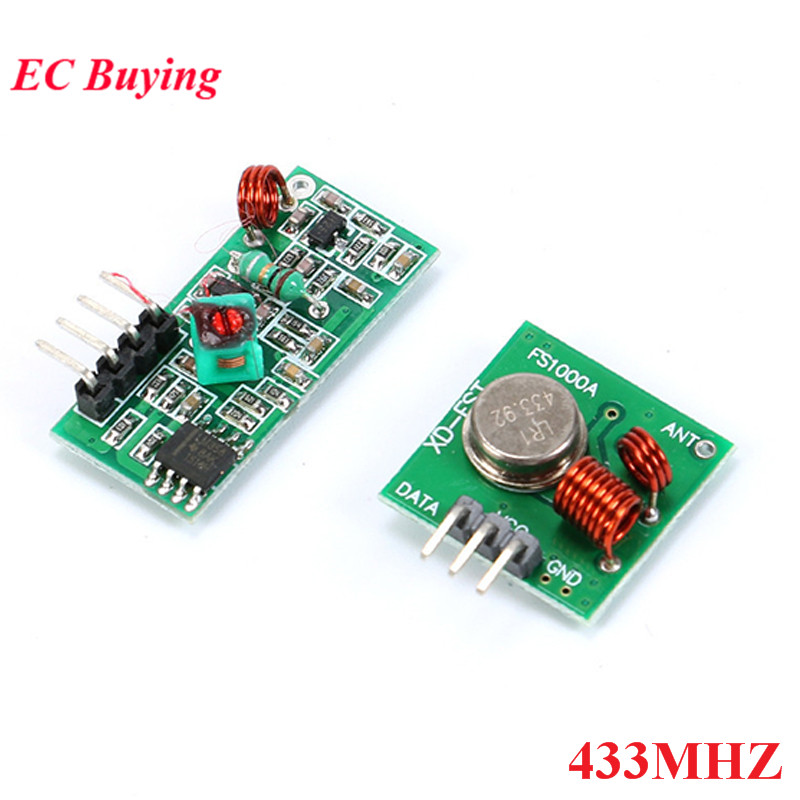 315mhz 433mhz RF 送信機および受信機モジュー - Diy Electronics India のレビューと価格