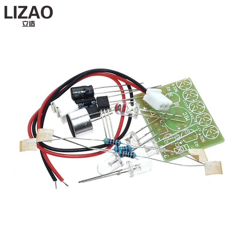LIZAO 音声制御メロディーランプ LED DIY 電子キ - Interesting Diy Electronics Projects のレビューと価格