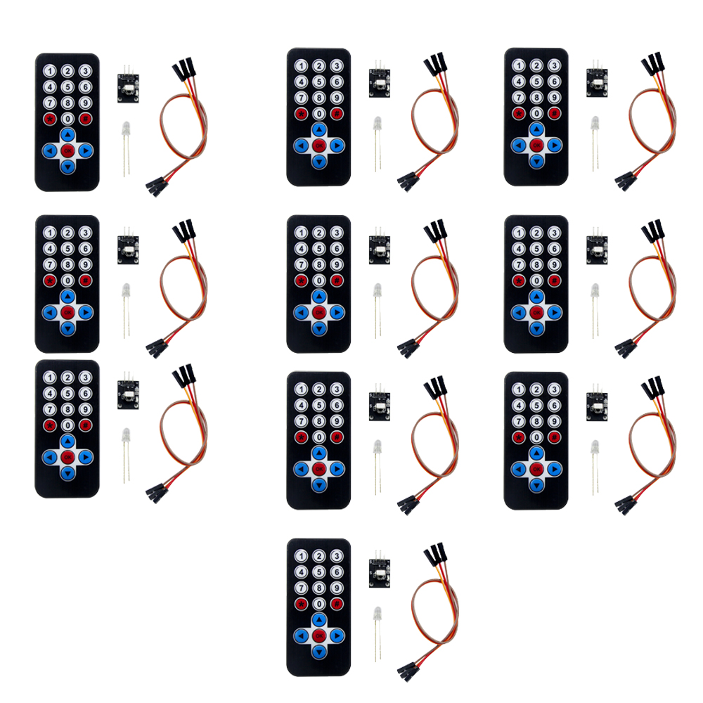 ワイヤレスリモートコントロールモジュールキット,hx1838 - Diy Electronics India のレビューと価格